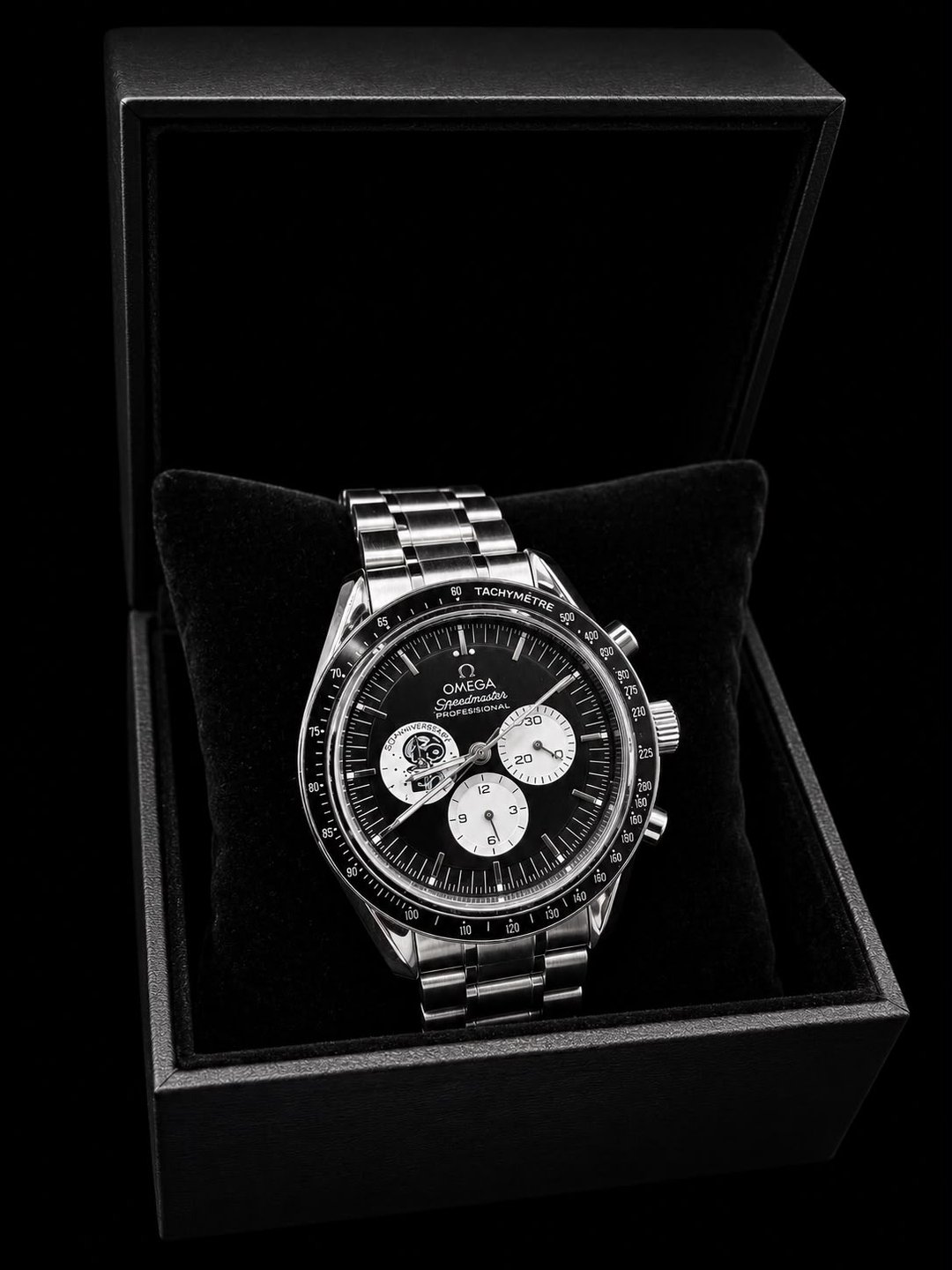 Relógio Omega Speedmaster Professional - Snoopy Award 50th Anniversary - Prata | Everest Jóias (2)
