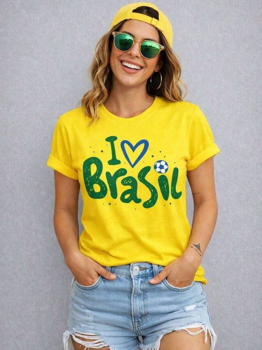 Blusa Copa do Mundo Camiseta 100% Algodão rumo ao Hexa | Linqui (3)