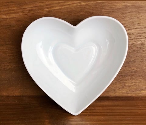 Bowl Coração G | Nah Porcelanas
