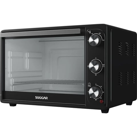 Forno Elétrico de Bancada 42 Litros Preto Suggar | Decoralar móveis e eletrodomésticos