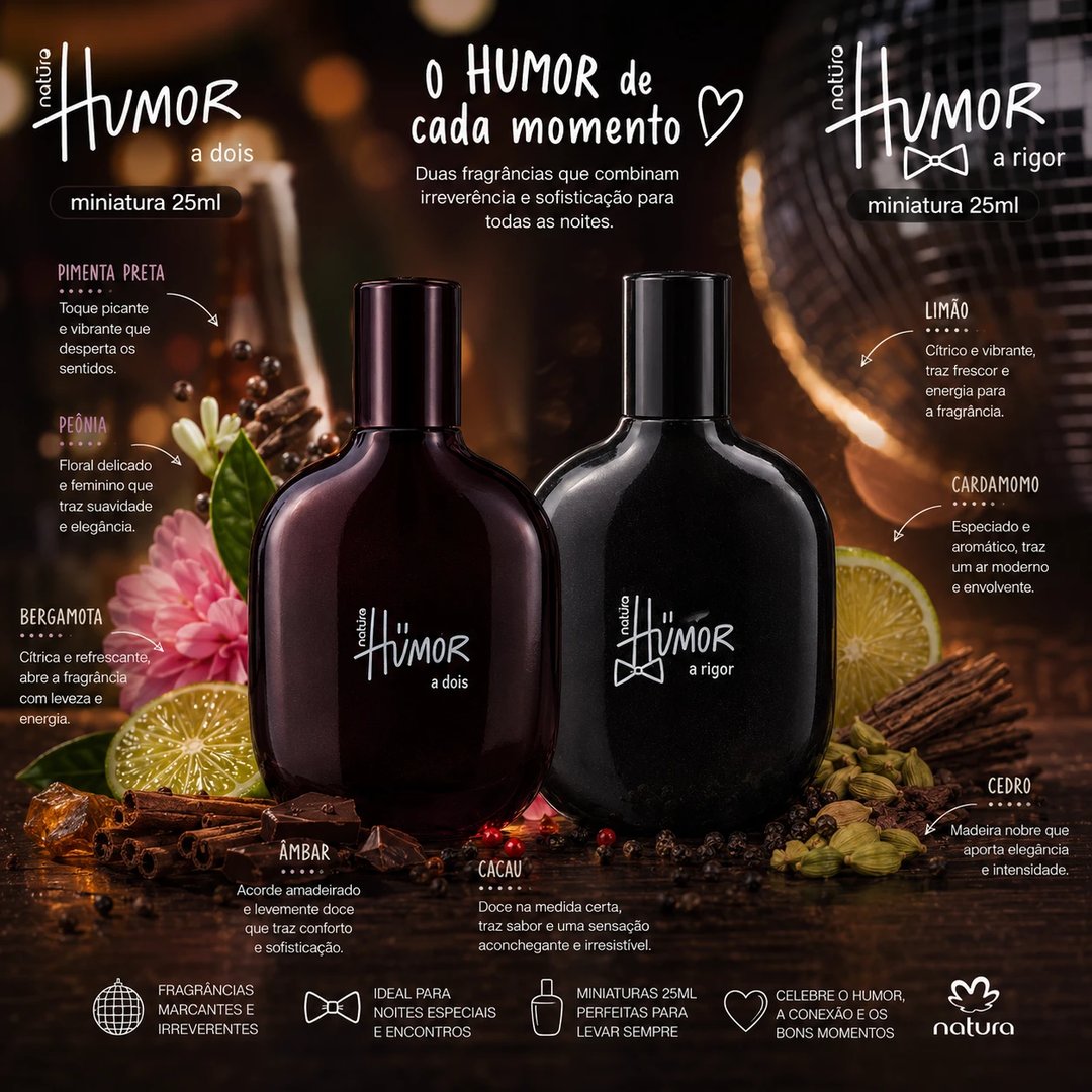 Miniatura HUMOR MASCULINO 25ml | Loja Chrysdape