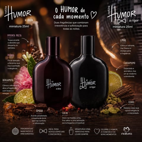 Miniatura HUMOR MASCULINO 25ml | Loja Chrysdape