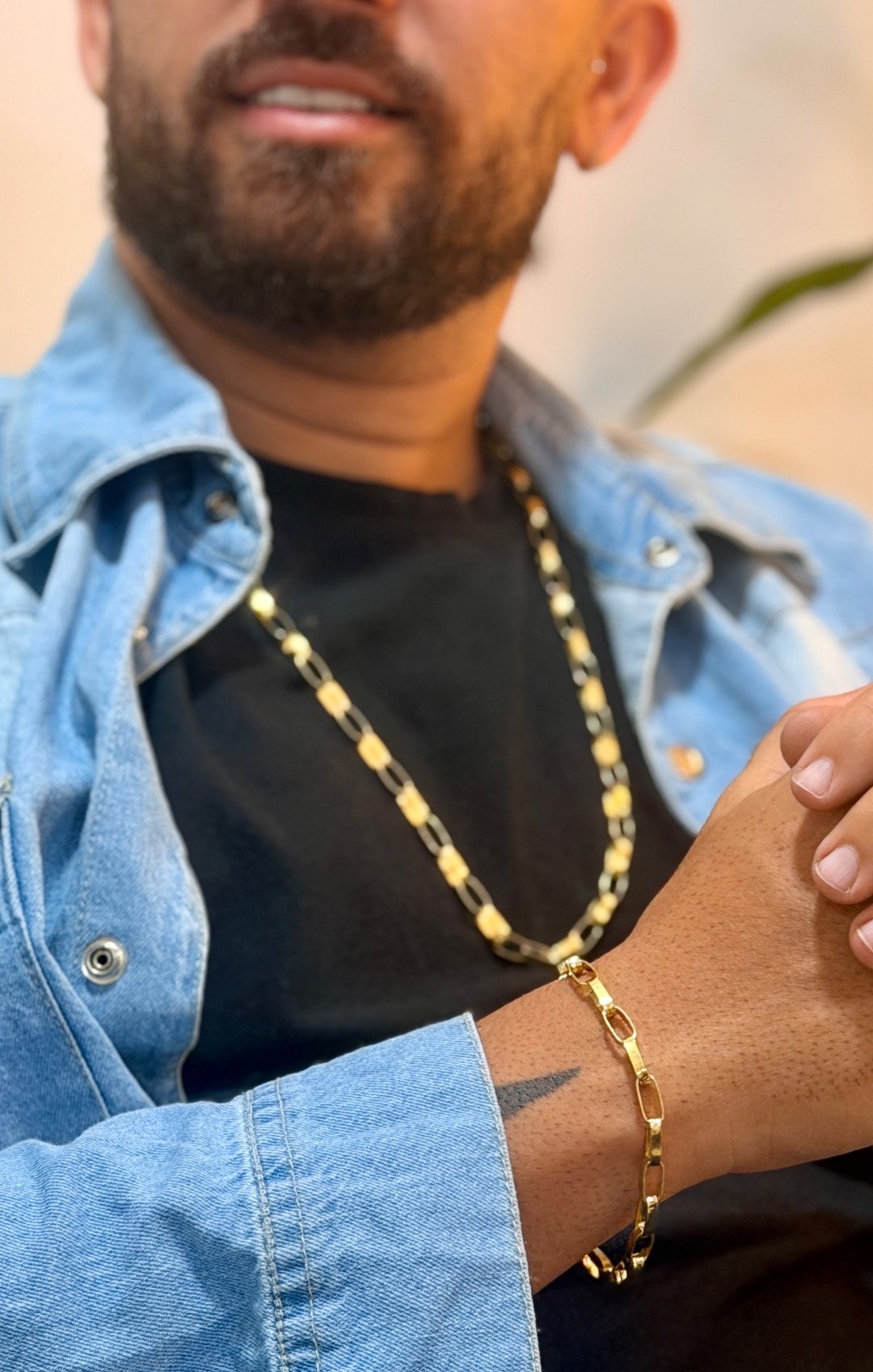 CONJUNTO CORRENTE + PULSEIRA CARTIER DE 5MM | Everest Jóias (2)