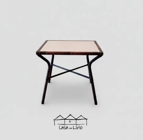 Mesa Eloiza Tampo De Porcelanato | Casa do Lírio