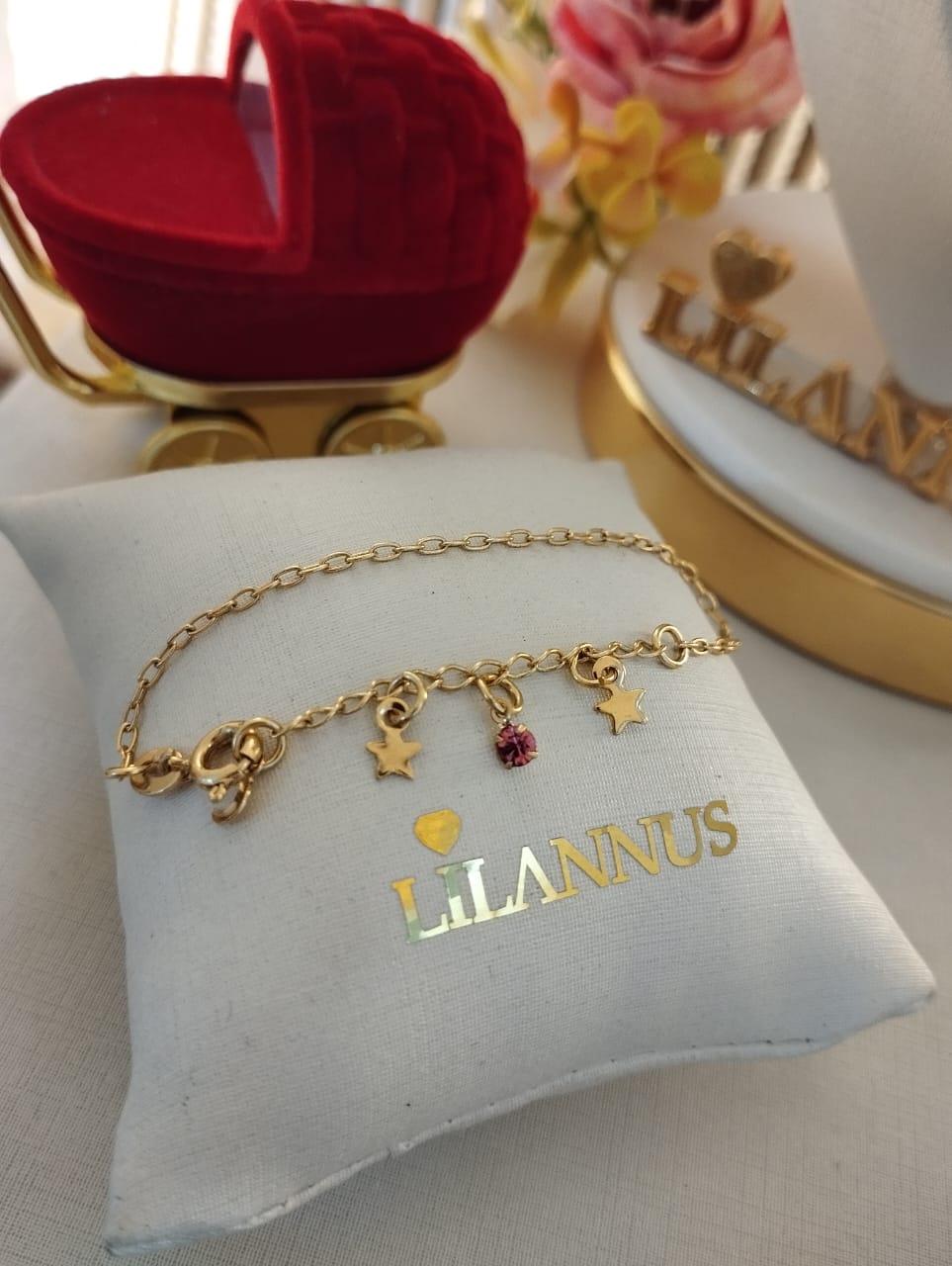 Pulseira INFANTIL Folheada 4170024 | Gestor Lilannus Ltda