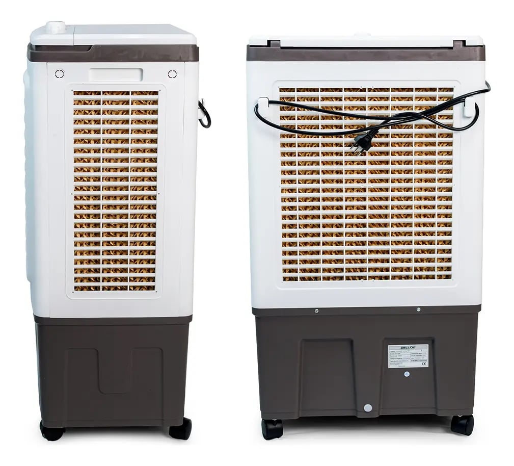 Climatizador de Ar Portátil Zellox 100W Branco 30 Litros Umidificador 220 V | Decoralar móveis e eletrodomésticos (4)