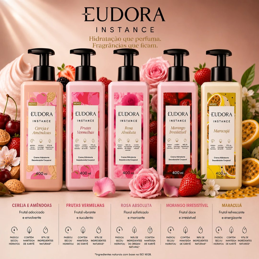 Creme corporal INSTANCE 400ml | Loja Chrysdape