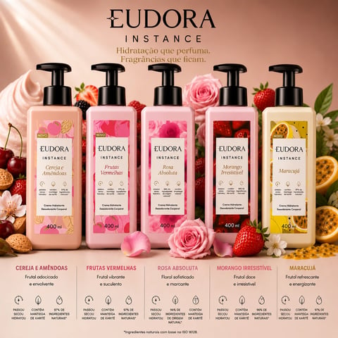 Creme corporal INSTANCE 400ml | Loja Chrysdape