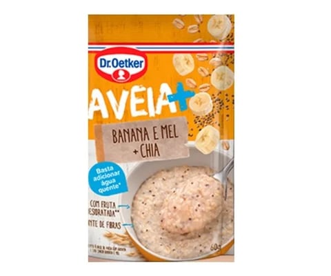 Vitamina banana + aveia | Linqui