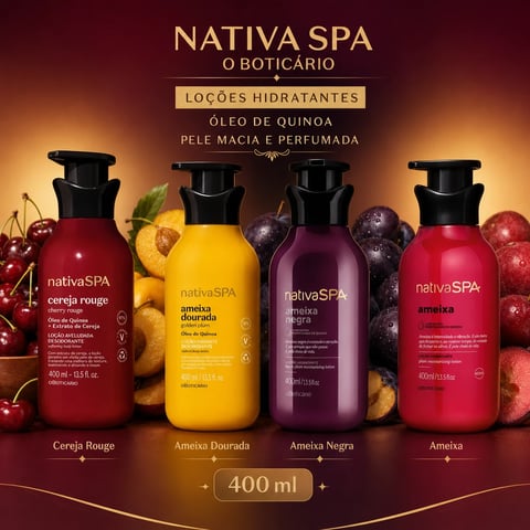 Creme Corporal NATIVA SPA 400ml | Loja Chrysdape