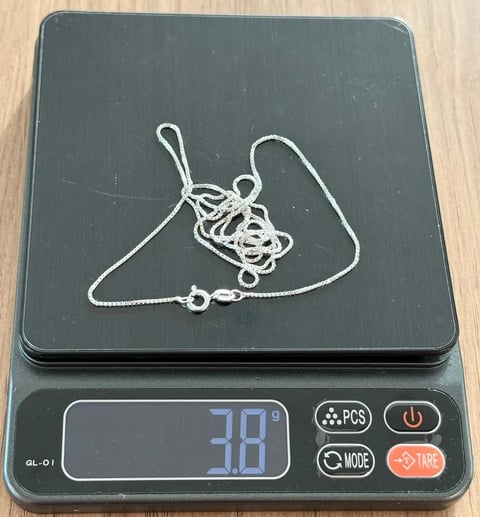 L2-9 Corrente A V19 Diamantada 70cm | Everest Jóias