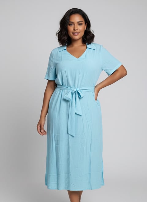Vestido Plus Size PS81 | Dryffer Fashion
