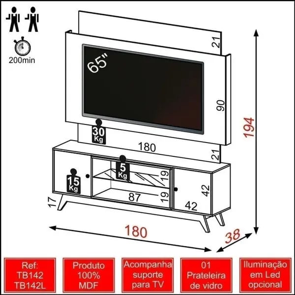 Home Dalla Costa TB142L | ELETRO KIT (3)
