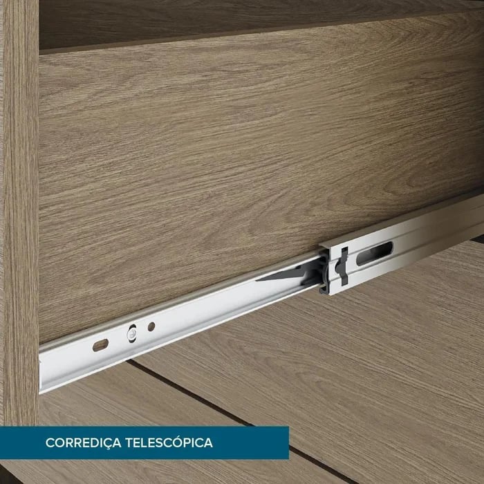 Cômoda Rimo Enseada com 4 Gavetas | ELETRO KIT (4)