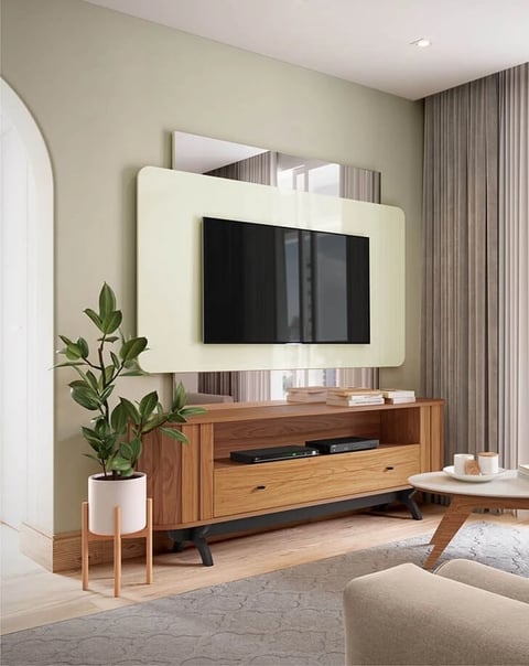Home Dalla Costa - TB301E/TB303E Painel Curvo + Rack Curvo | ELETRO KIT