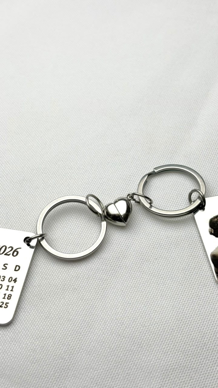Kit Calendário Quadrado Magnético Aço Inox | Like Joias e Acessórios (4)