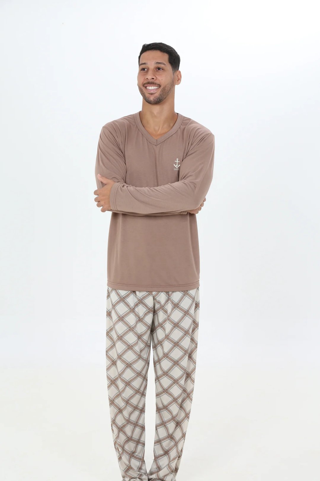 PIJAMA MASCULINO MALHA FRIA CORES VARIADAS | Gatto Style (6)