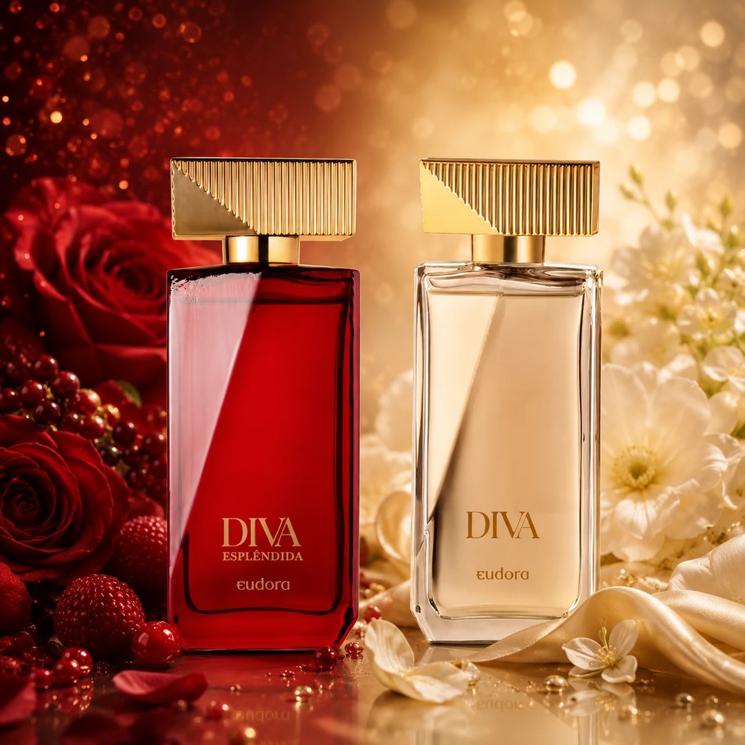 Perfume DIVA 100ml Eudora | Loja Chrysdape