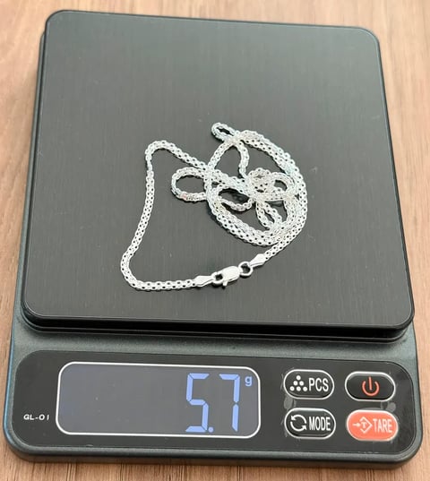 L4-19 CORRENTE BISMAK 2,4MM 60CM | Everest Jóias