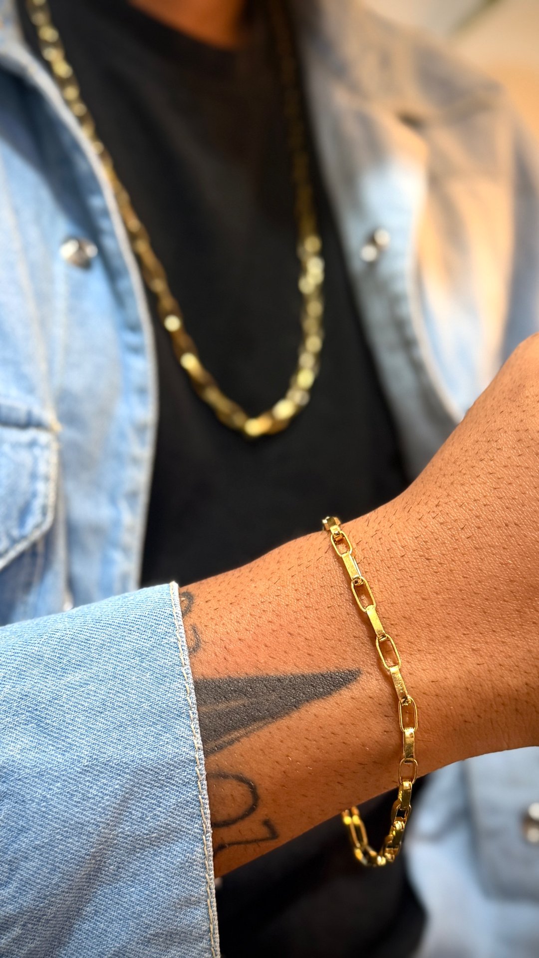 CONJUNTO CORRENTE + PULSEIRA CARTIER DE 3MM | Everest Jóias (3)