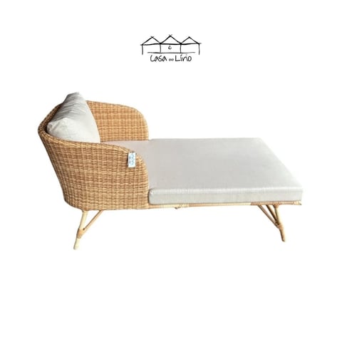 Chaise Concha Em Junco Sintético | Casa do Lírio