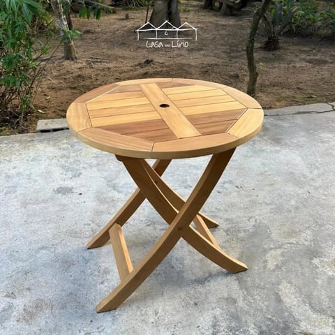 Mesa Redonda Dobravel | Casa do Lírio