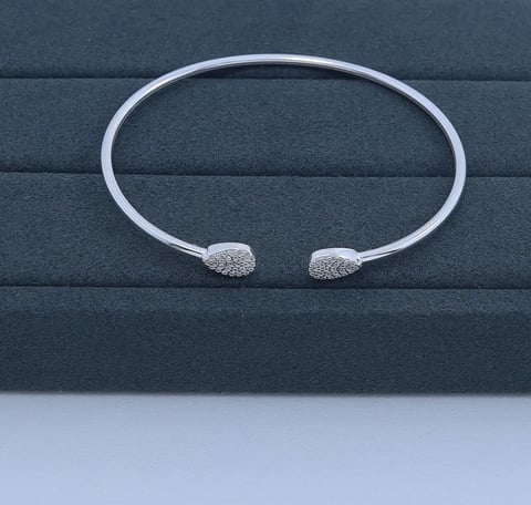 G1-94 BRACELETE IMPORTADO CRAVEJADO GOTA CRISTAL | Everest Jóias