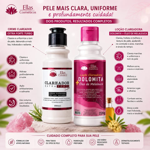 Creme Loção Clareador | Loja Chrysdape