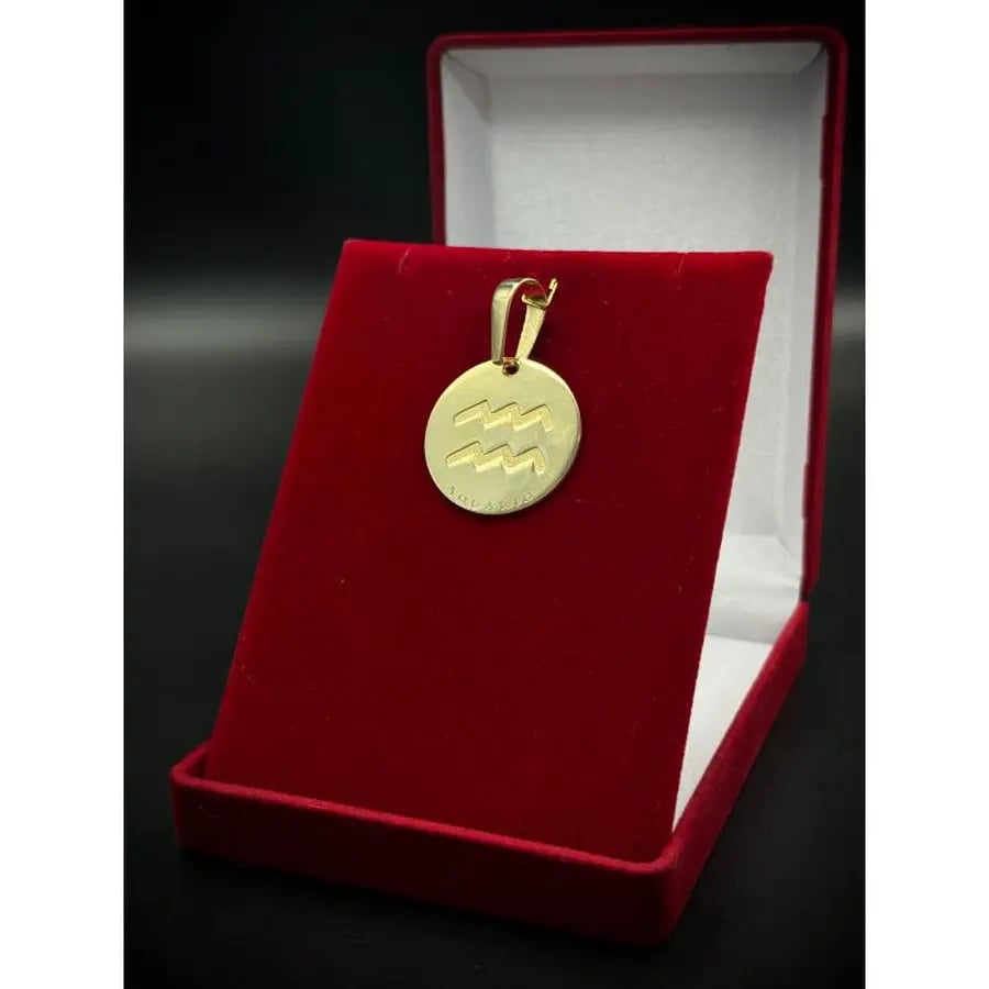 PINGENTE MEDALHA COM SIGNO | Everest Jóias (2)