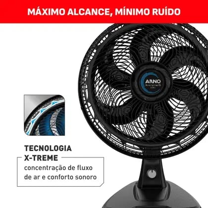 Ventilador 2 Em 1 Mesa/parede Arno X-treme 6 Ve60 140w | Decoralar móveis e eletrodomésticos (3)