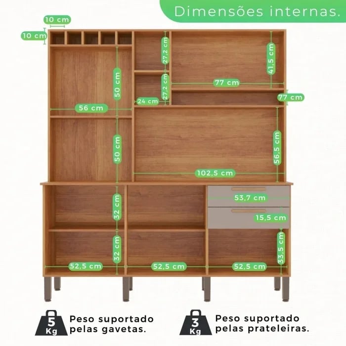 Armário New Topázio Salleto | ELETRO KIT (8)