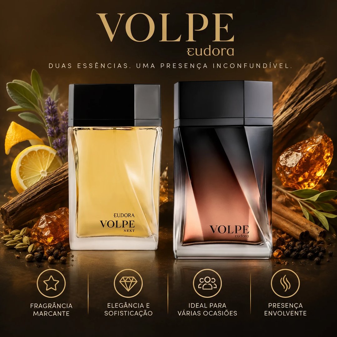Perfume VOLPE 100ml | Loja Chrysdape