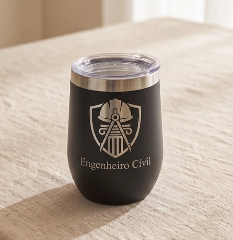 COPO TÉRMICO GLUB PERSONALIZADO - 350ML | Like Joias e Acessórios