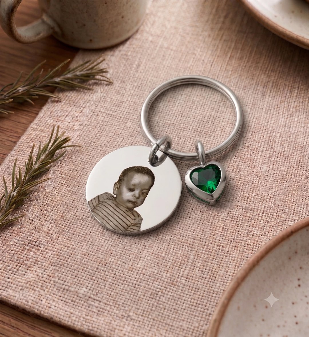 CHAVEIRO CHAPA REDONDA M | AÇO INOX | Like Joias e Acessórios (3)