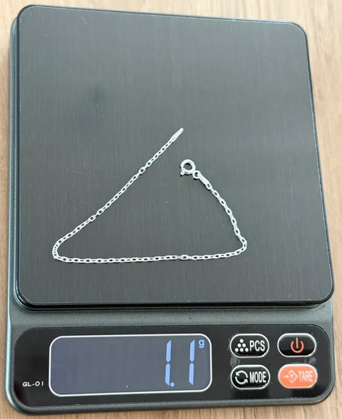 L3-15 PULSEIRA CARTIER ANCHOR 18,5CM | Everest Jóias