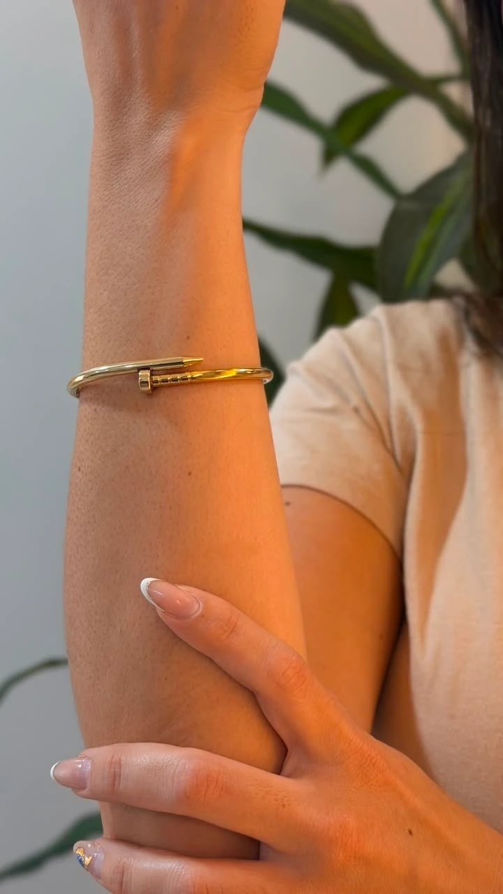 BRACELETE PREGO (MODELO DA CARTIER) | Everest Jóias (3)