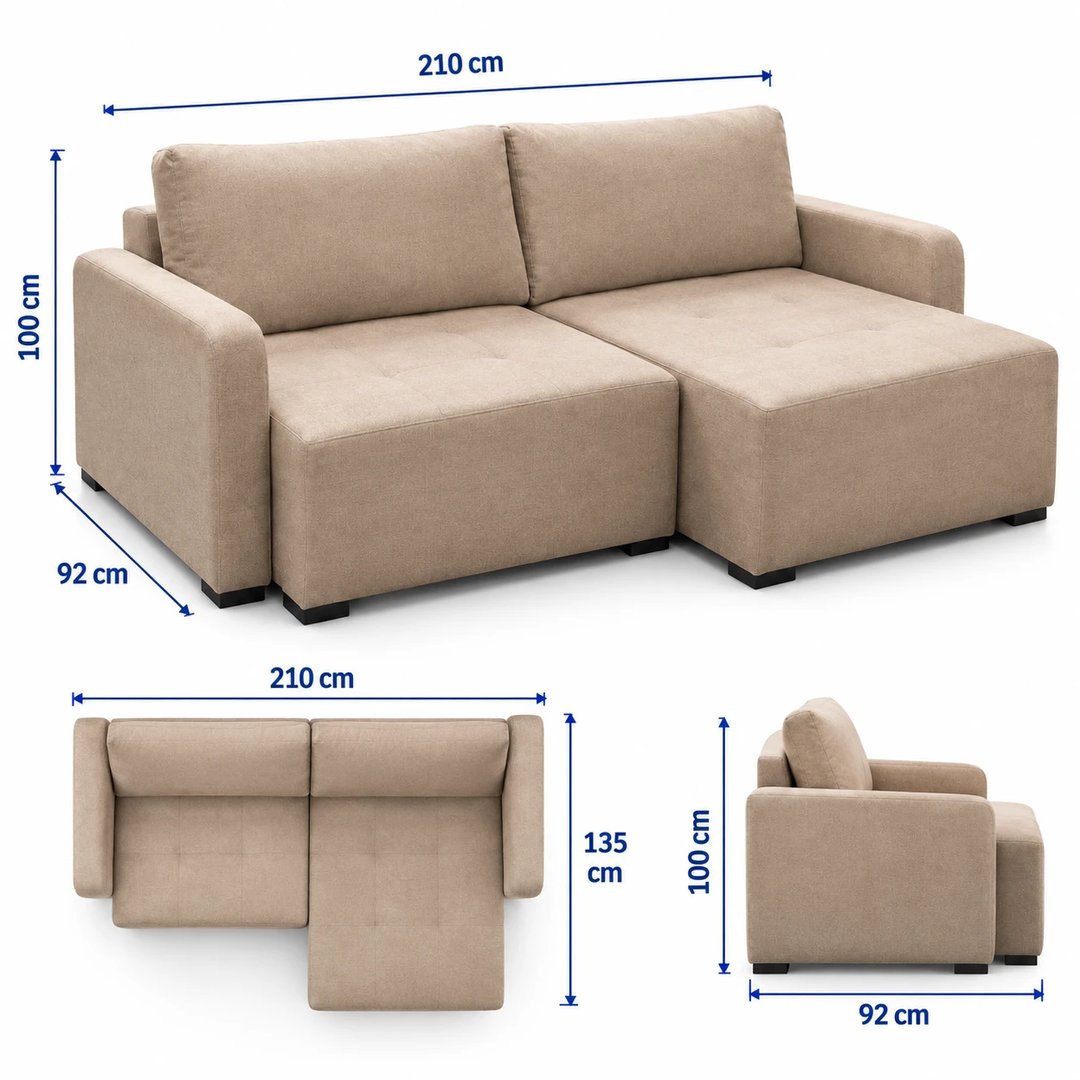 Sofá Maguimóveis Retratil Coliseu | ELETRO KIT (3)