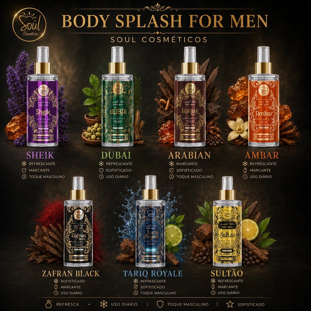Body Splash FOR MEN 200ml | Loja Chrysdape