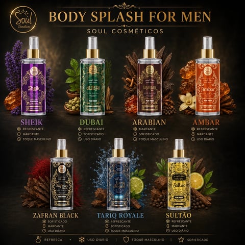 Body Splash FOR MEN 200ml | Loja Chrysdape