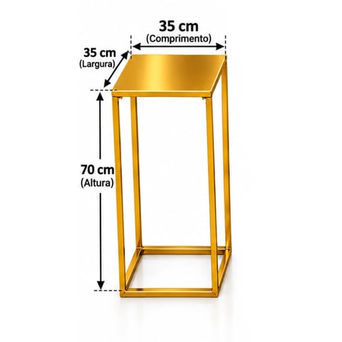 CUBO DESMONTAVEL 35X35X70ALT | ART'S FERRO