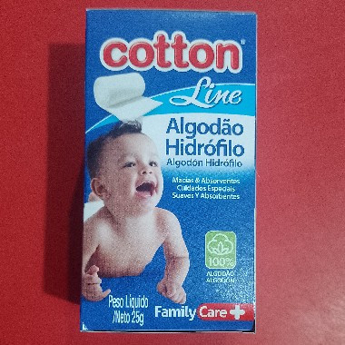 ALGODAO ROLO 25G COTTON LINE | Evidenci distribuidora