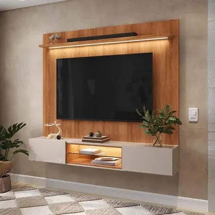 Painel Lukaliam Évora + Bancada Évora | ELETRO KIT