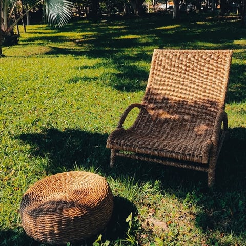 Espreguiçadeira Bidú Em Taboa | Casa do Lírio