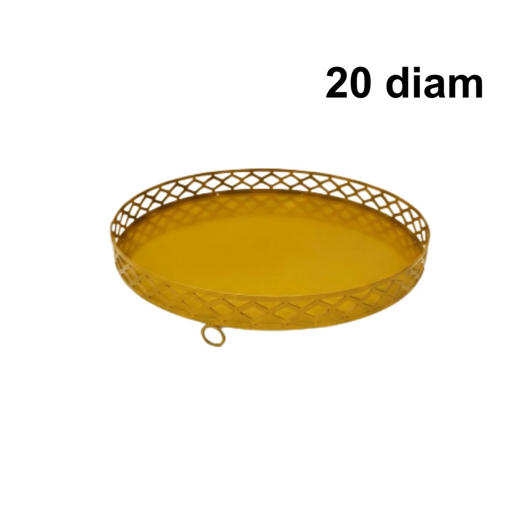 BANDEJA LOSANGO COM CHAPA 20 DIAM | ART'S FERRO