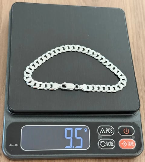 L2-34 PULSEIRA GRUMET 7MM | Everest Jóias