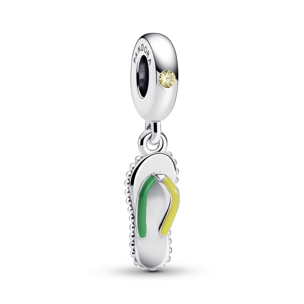Charm Prata Pendente Chinelo | Like Joias e Acessórios