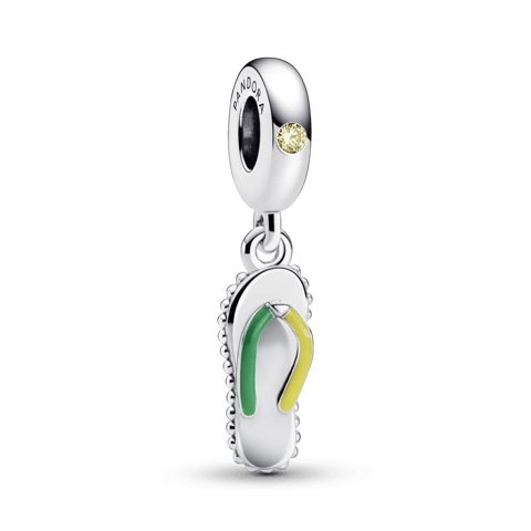 Charm Prata Pendente Chinelo | Like Joias e Acessórios