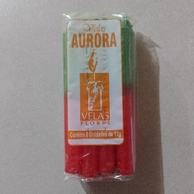 VELA AURORA 2 TONS VERDE/VERMELHA | Evidenci distribuidora