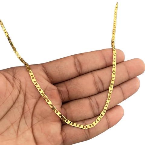 Corrente cordão fino dourado | Linqui
