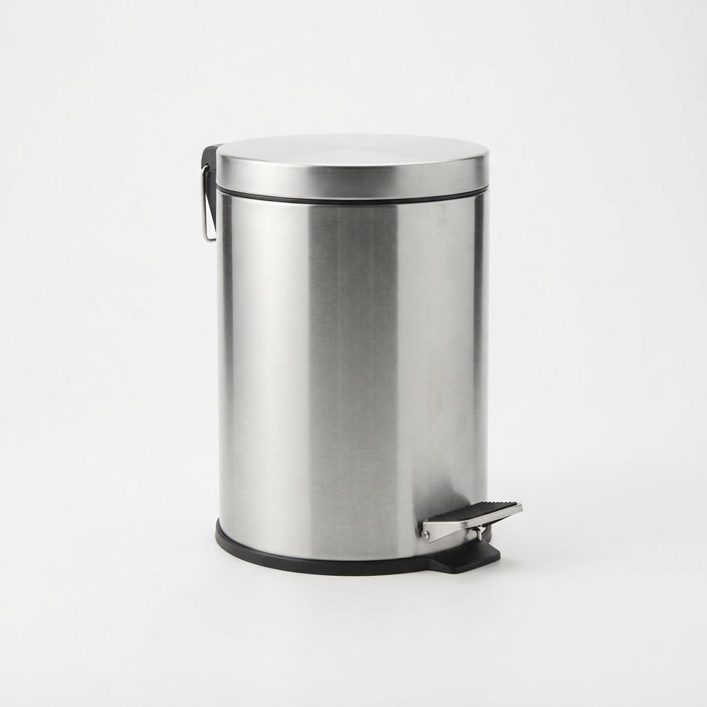 Lixeira inox com pedal 12 L | Linqui
